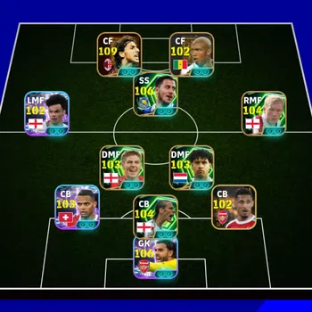 eFootball Accounts High-End ANDROID | PW 3212 | 695 COINS + UNFINISHED EVENTS | BIG TIME ZLATAN 109 | EPIC HAZARD 106 | EPIC