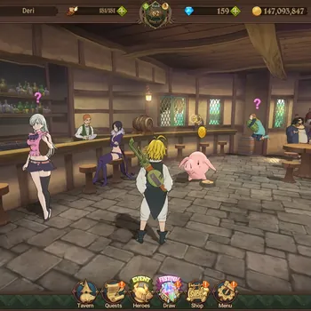 The Seven Deadly Sins: Grand Cross Accounts Endgame Global | 2.79M Power | 159 DM |LR 4|UR 11|LR Nemesis3/6|UR Menor3/6