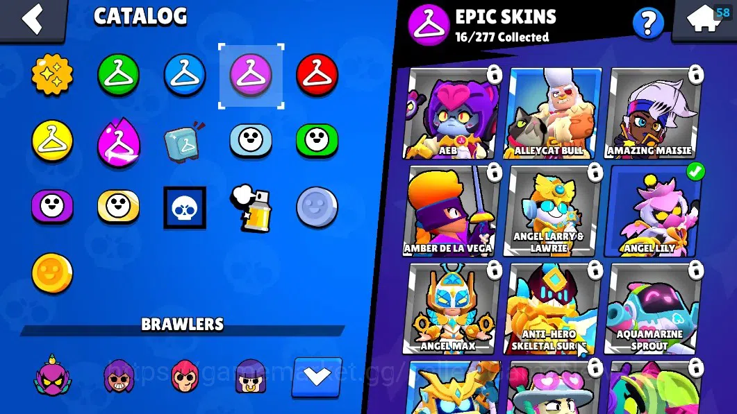Brawl Stars Accounts 6899 Trophy|43 Brawlers 5 Max|Mortis Full Buffies| image 16