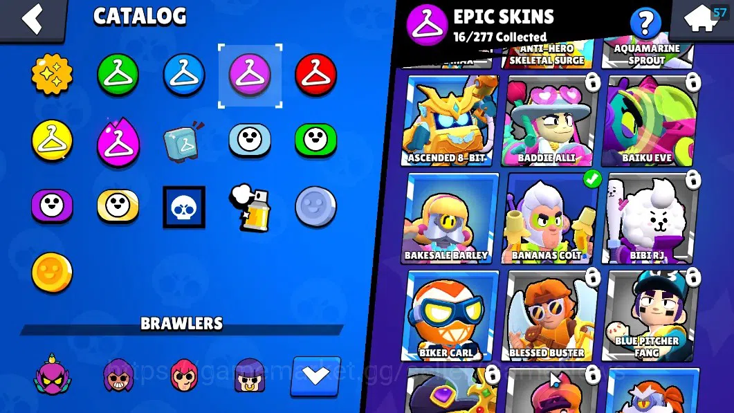 Brawl Stars Accounts 6899 Trophy|43 Brawlers 5 Max|Mortis Full Buffies| image 17