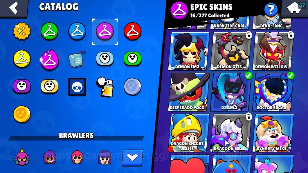Brawl Stars Accounts 6899 Trophy|43 Brawlers 5 Max|Mortis Full Buffies| image 19