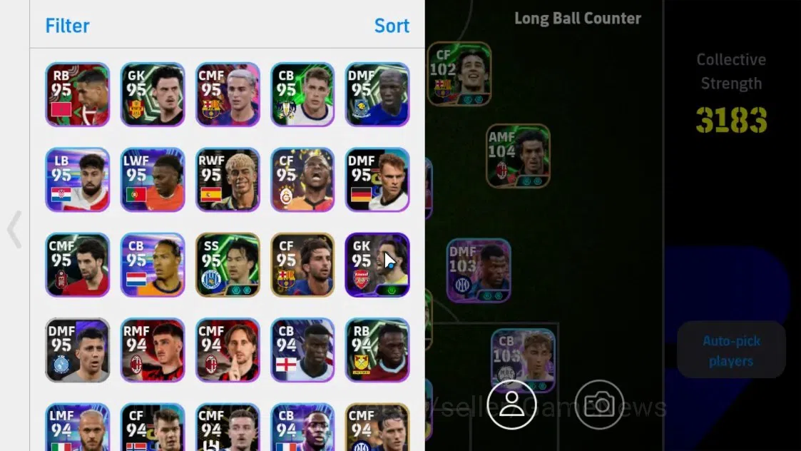 eFootball Accounts Android|Show Time Michael Olise,Dean Huijsen,Canna image 3