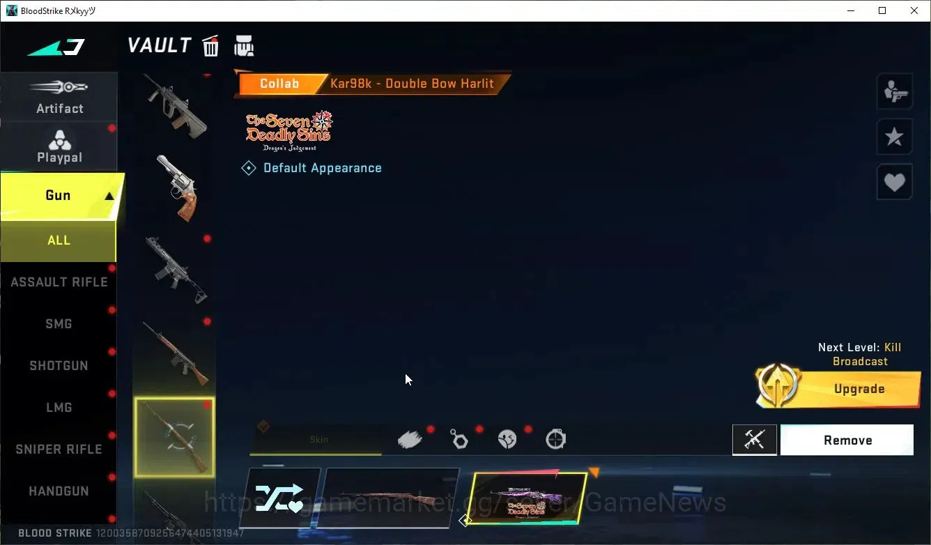 Blood Strike Accounts ASIA|Collab 7DS Karl98,QBZ95,BLEACH Byakuya+3 ULTR image 9