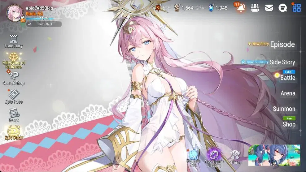 Epic Seven Accounts High-End ASIA | 10 ML(Zio,Belian,CLilias,BArunka,WOTM Tenebria,CCHarles,Etc.)|Bless ON|SS 1K|Gold 2