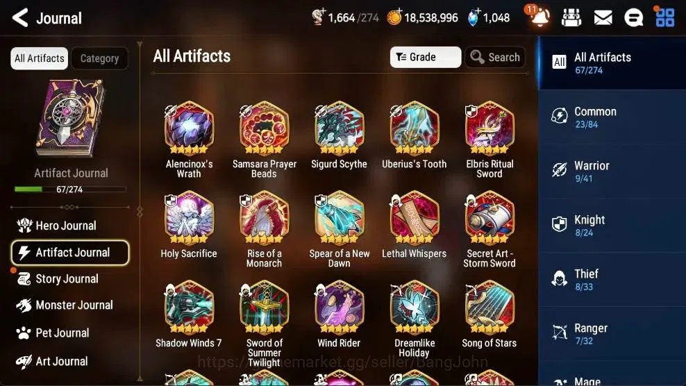 Epic Seven Accounts High-End ASIA | 10 ML(Zio,Belian,CLilias,BArunka,WOTM Tenebria,CCHarles,Etc.)|Bless ON|SS 1K|Gold 7