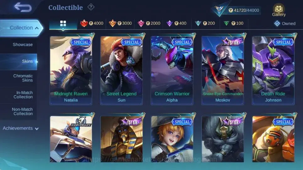 Mobile Legends: Bang Bang Accounts Global|Skin 225|Expert|KOF Karina|Transfromes Roge image 10