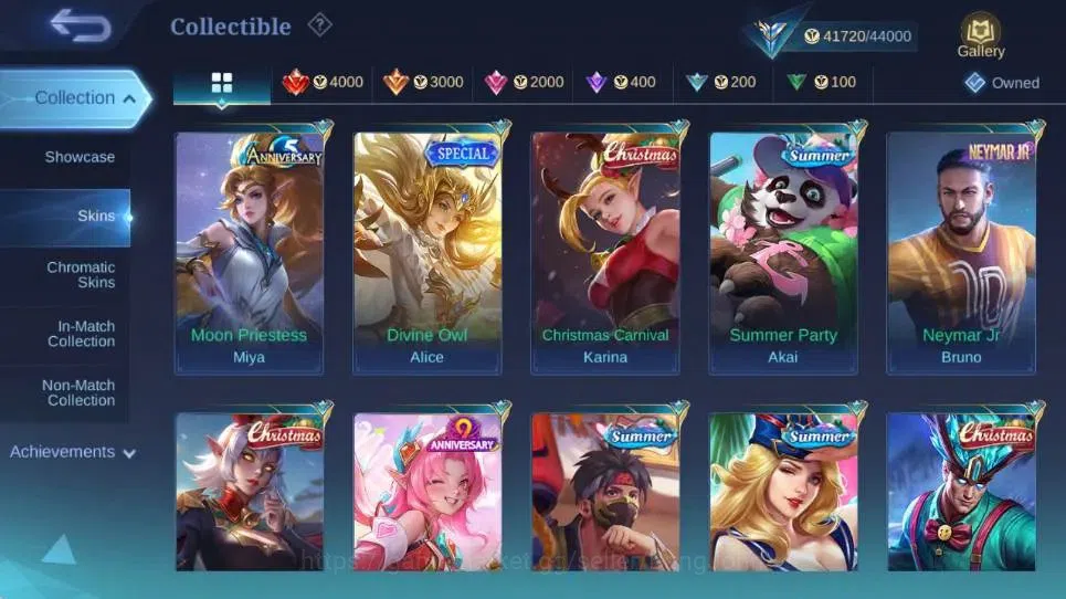 Mobile Legends: Bang Bang Accounts Global|Skin 225|Expert|KOF Karina|Transfromes Roge image 12