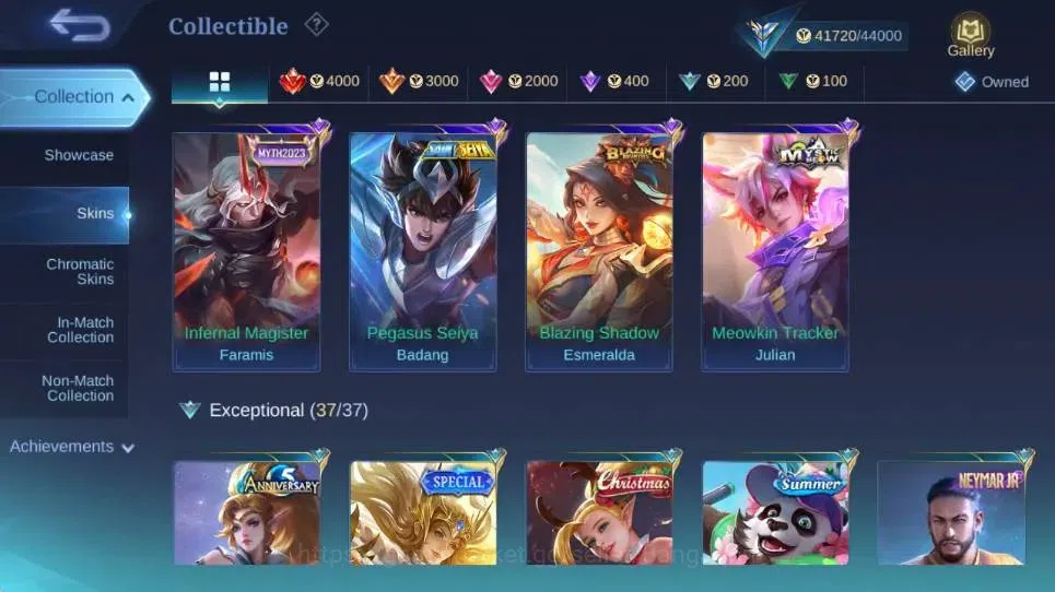 Mobile Legends: Bang Bang Accounts Global|Skin 225|Expert|KOF Karina|Transfromes Roge image 13