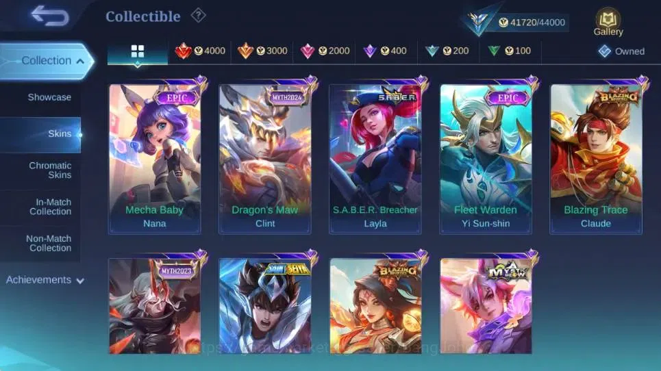 Mobile Legends: Bang Bang Accounts Global|Skin 225|Expert|KOF Karina|Transfromes Roge image 14