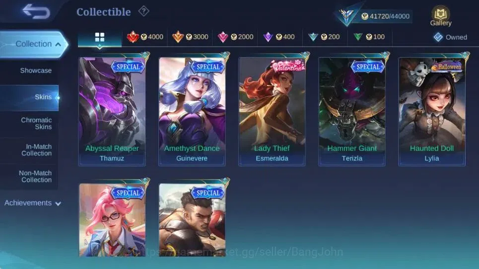Mobile Legends: Bang Bang Accounts Global|Skin 225|Expert|KOF Karina|Transfromes Roge image 6