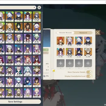 Genshin Impact Accounts Others Asia|AR 57|Rate On|8 Limited + 4 (*5