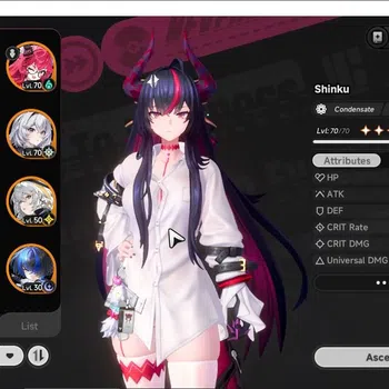 Neverness to Everness Accounts GLOBAL SEA|HL 51|TL 41| 9 S-Class 3 Limited [(Lacrimosa+Skin,Shinku)+Sign,Nanally]|Pursuit