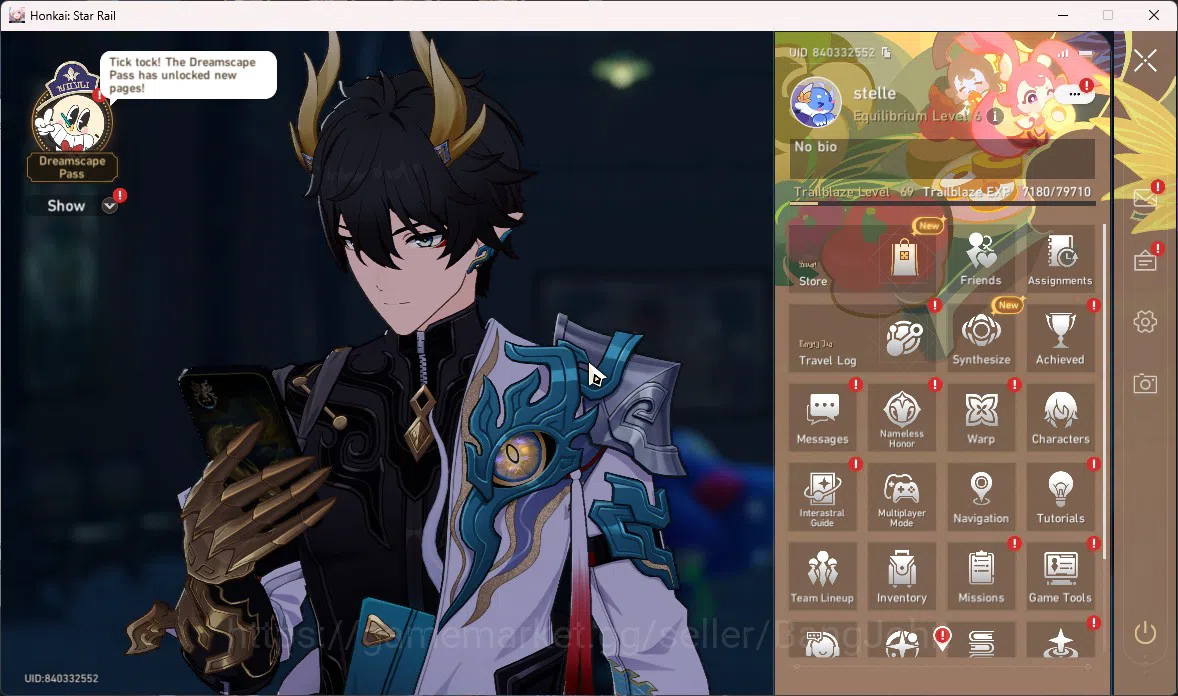 Honkai Star Rail Accounts ASIA|TL 69|7 Limit|Saber E2,Sunday,DanHeng PT,Etc| image 12