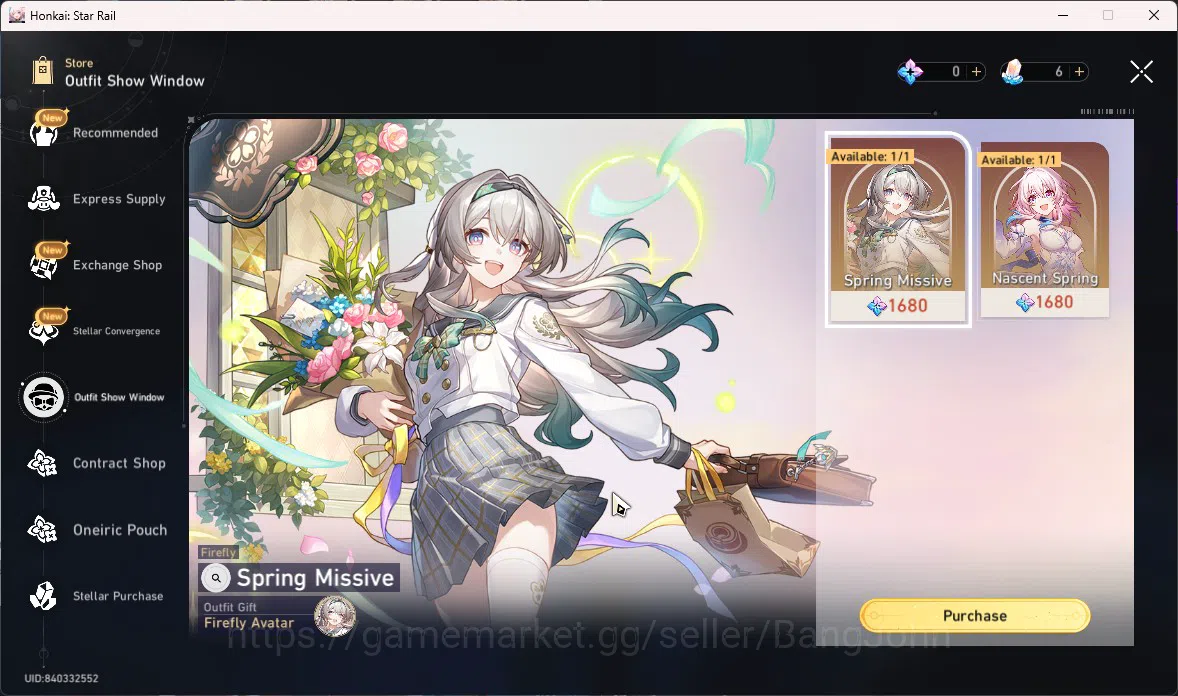 Honkai Star Rail Accounts ASIA|TL 69|7 Limit|Saber E2,Sunday,DanHeng PT,Etc| image 8