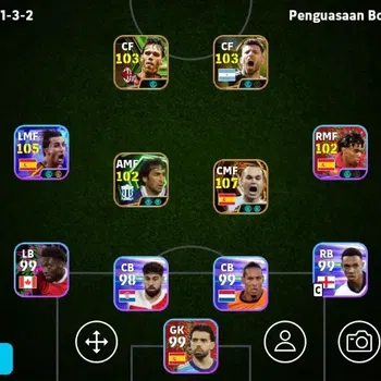 eFootball Accounts Legends & Iconic Players Mobile|PW 3136|Andres Iniesta BigT,New Ferran Torres ShowT,Marco Van Basten