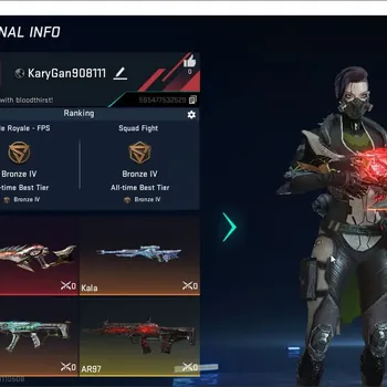 Blood Strike Accounts Starter ASIA starter|1 ETERNAL: Spear-Relic Lv2 | 2 ULTRA Guns | 3 LEGENDARY Guns | 1 LEGENDARY