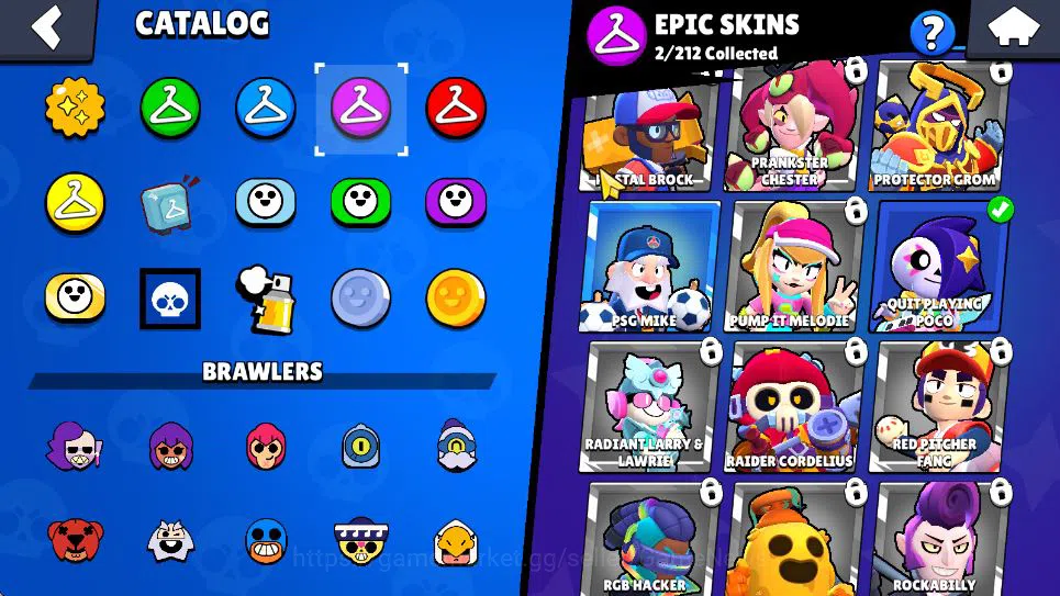 Brawl Stars Accounts 1009 Trophy | 13 Brawlers 2 MAX Lvl | 2 Epic [Moon image 6