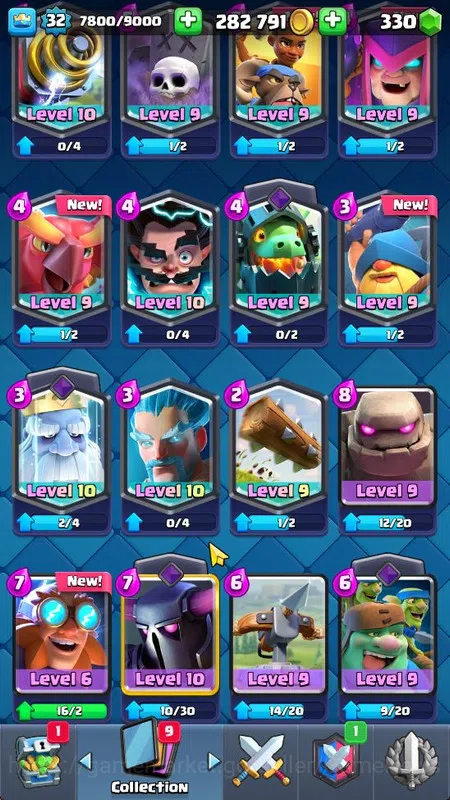Clash Royale Accounts Starter Lv 32|Trophy 5683|KTL 11|Limited Skin|Card 107| 1 Hero,6 EVO,1 Champ,15 Legendary,32 Epic,30 4