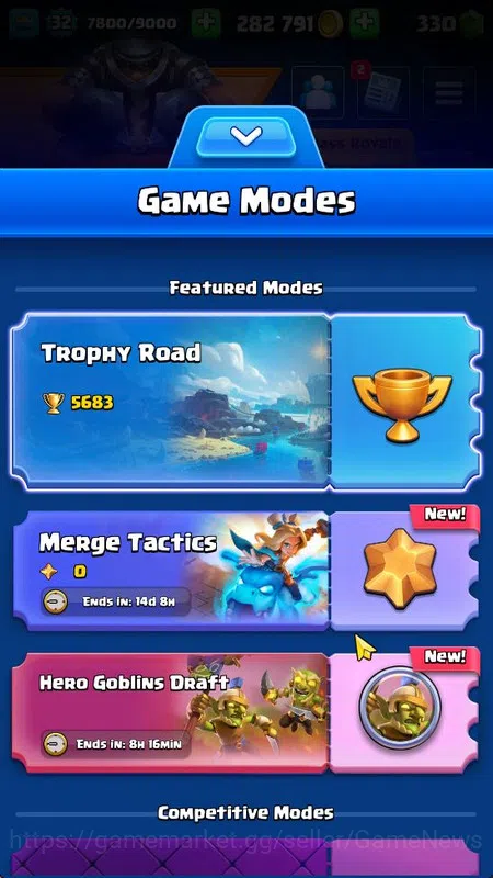 Clash Royale Accounts Starter Lv 32|Trophy 5683|KTL 11|Limited Skin|Card 107| 1 Hero,6 EVO,1 Champ,15 Legendary,32 Epic,30 6