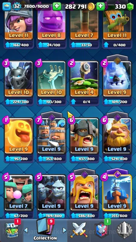 Clash Royale Accounts Starter Lv 32|Trophy 5683|KTL 11|Limited Skin|Card 107| 1 Hero,6 EVO,1 Champ,15 Legendary,32 Epic,30 9