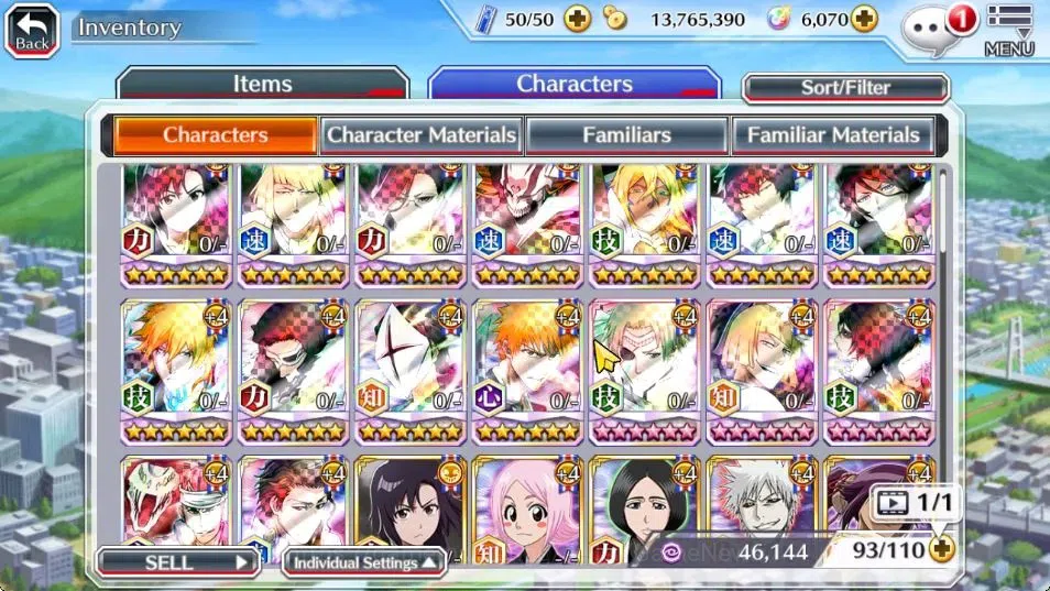Bleach: Brave Souls Accounts High-End [GLOBAL]6K Orbs+Fresh All Story|TYBW26[Momo,Shinji],Nanao TYBW25,Ichigo 7