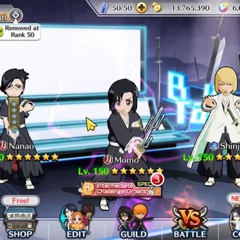Bleach: Brave Souls Accounts High-End [GLOBAL]6K Orbs+Fresh All Story|TYBW26[Momo,Shinji],Nanao TYBW25,Ichigo