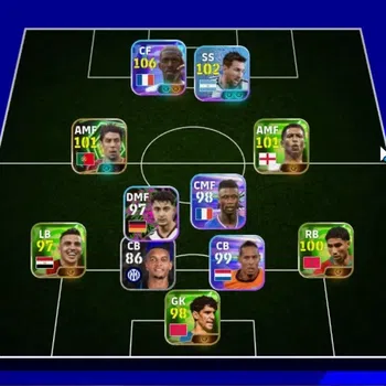 eFootball Accounts Legends & Iconic Players Android|4 Show Time Ousmane Dembele,Lionel Messi,Lamine Yamal|2 Epic Rui