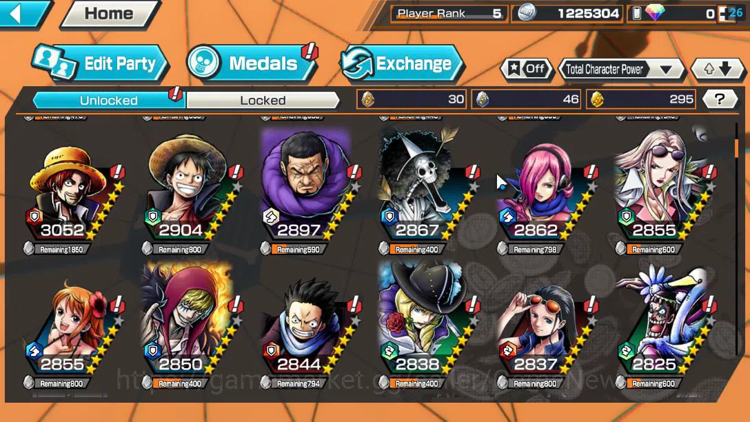 One Piece Bounty Rush Accounts Global |EX 4 |TFE D.Luffy,Strongest Creature Alive image 6