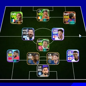 eFootball Accounts Others Android|Power 2931|Big Time Lamine Yamal|Epic Didier Drogba,Mark van Bommel|Show Time