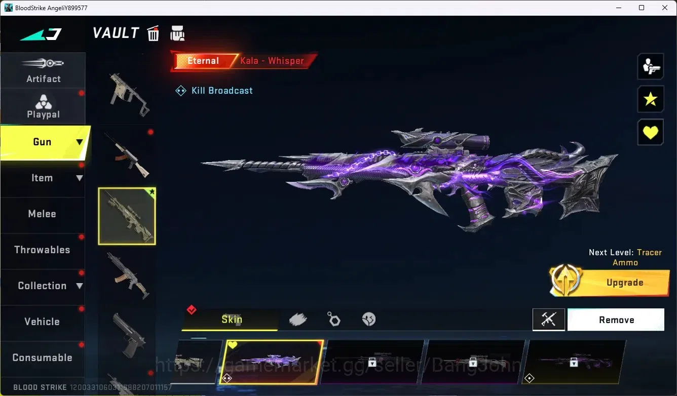 Blood Strike Accounts ASIA | 1 Eternal Gun: Kala-Whisper|2 Legendary Gun image 3