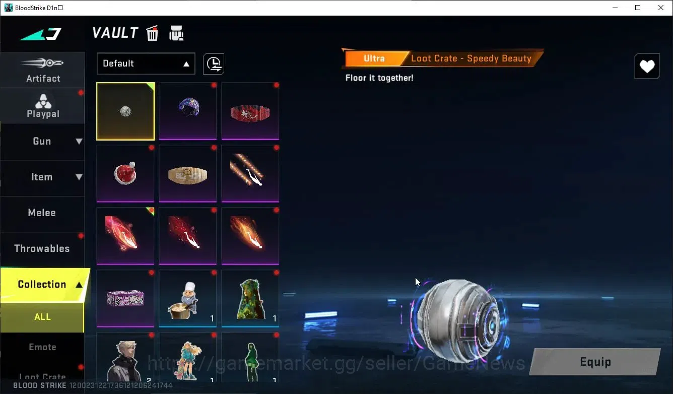 Blood Strike Accounts ASIA|COLLAB 7DS QBZ95-Darkness+7 ULTRA [Zero-Agent image 15