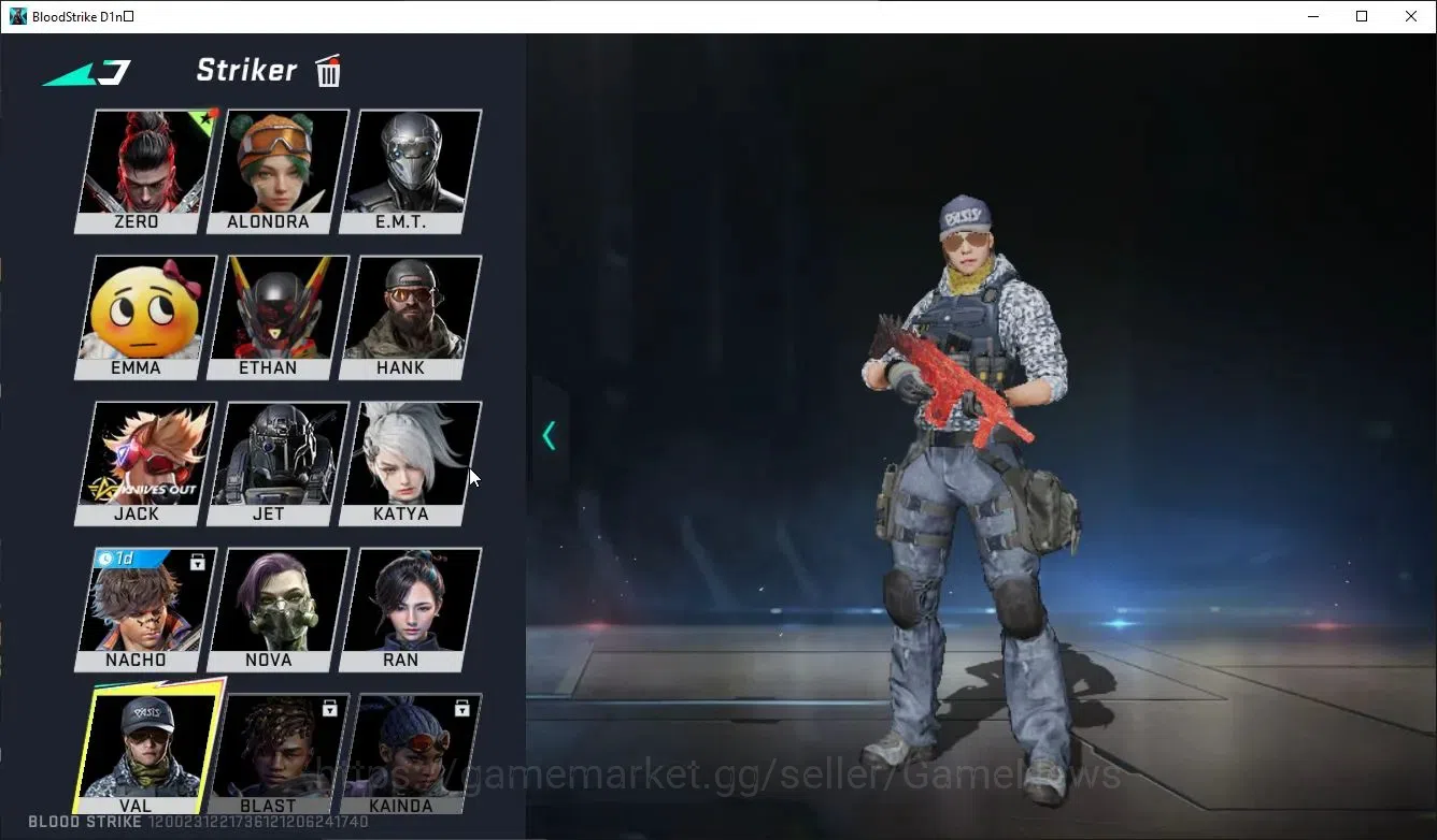 Blood Strike Accounts ASIA|COLLAB 7DS QBZ95-Darkness+7 ULTRA [Zero-Agent image 5