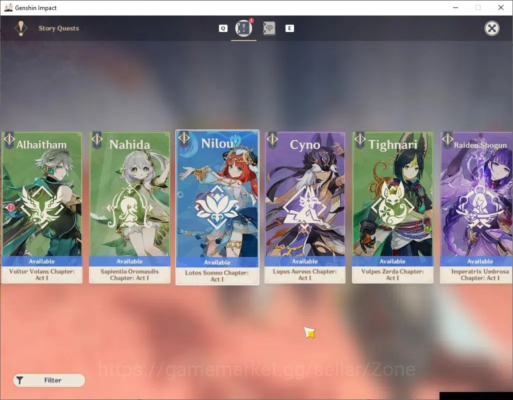 Genshin Impact Accounts Others ASIA|AR 49|5 Limit+3(*5 Weapon)|(Sandrone,Kokomi)+Sign,Navia,Flins,Lyney|2 16