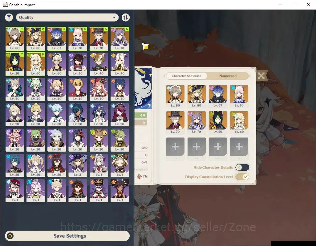Genshin Impact Accounts Others ASIA|AR 49|5 Limit+3(*5 Weapon)|(Sandrone,Kokomi)+Sign,Navia,Flins,Lyney|2 2