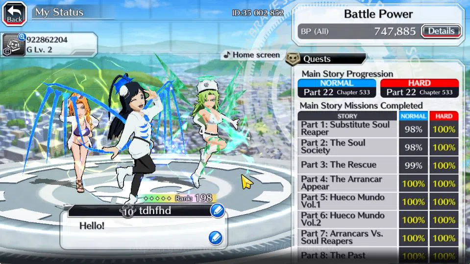 Bleach: Brave Souls Accounts [GLOBAL]53K Orb|TYBW26[Giselle,Candice],Rukia 10th image 16