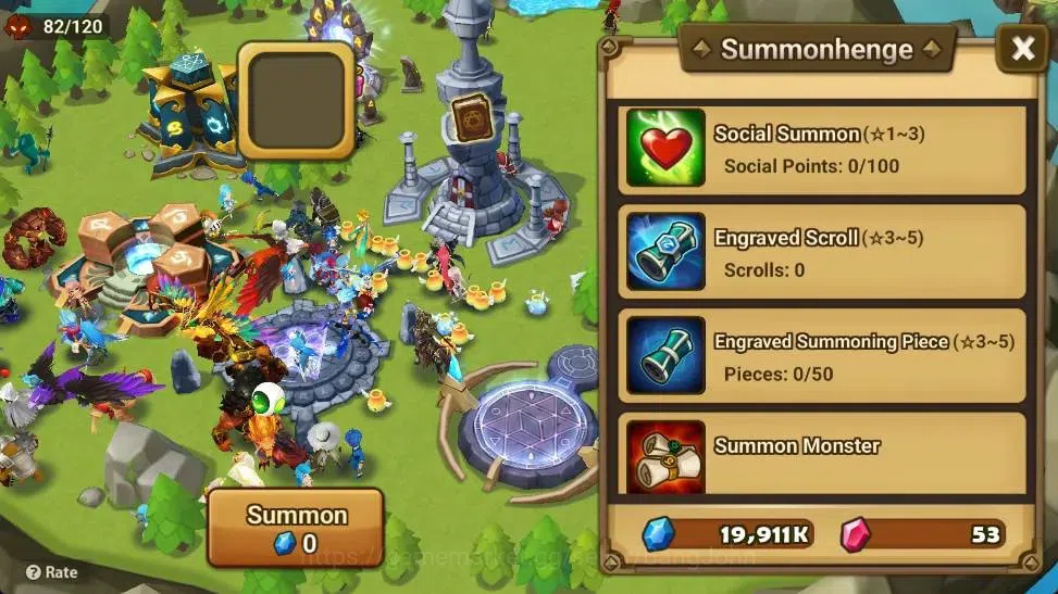 Summoners War: Sky Arena Accounts Starter GLOBAL | NB 5 TESHAR,Starter Gacha 115 12Y+160 11Y Scrool, 3 Legendary All 6