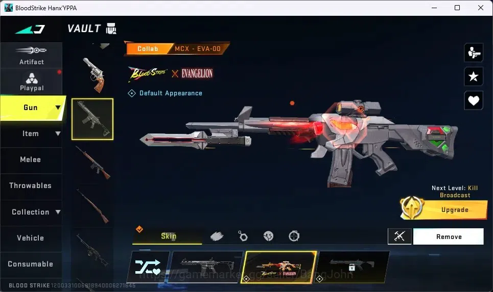 Blood Strike Accounts ASIA | 1 EVA GUN MCX | 1 BLEACH STRIKER | 1 ULTRA  image 3