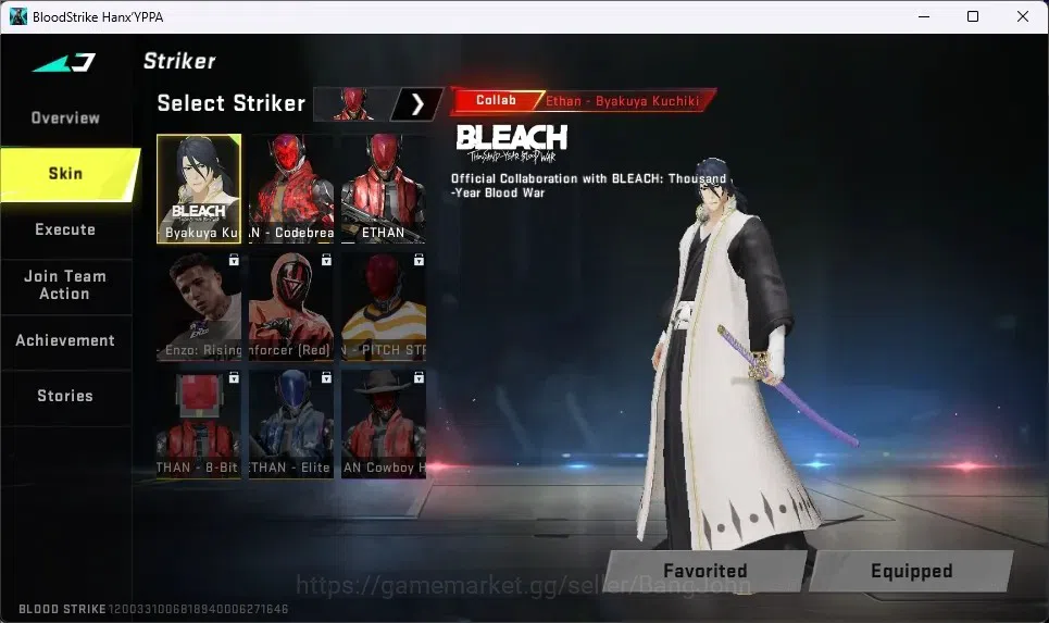 Blood Strike Accounts ASIA | 1 EVA GUN MCX | 1 BLEACH STRIKER | 1 ULTRA  image 7
