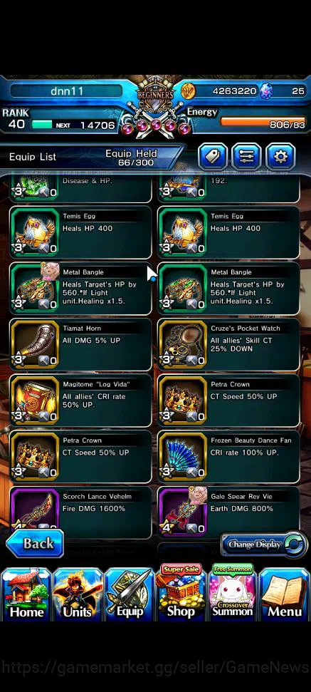 Grand Summoners Accounts Global|Rank 40|33 RGB|Fresh Story|12 Ascend|ToumaT image 9