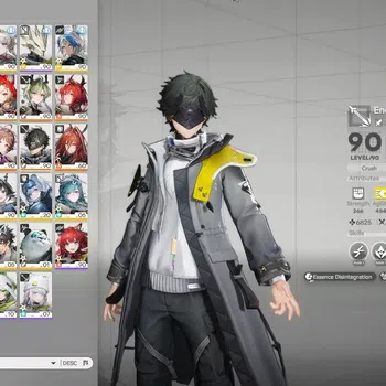 Arknights: Endfield Accounts Asia|LV 60|9 SSR(4 Limited)+20(*6 Weapn)|Gilberta+(ZhuangFangyi,Rossi,Leavataiin)+Sign|Ready