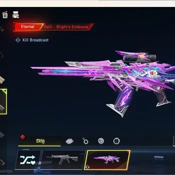 Blood Strike Accounts Rare Skin ASIA | 1 Eternal Gun: Galil-Blight's Embrace|10 Epic Rename Cards|Check SS BS3889B