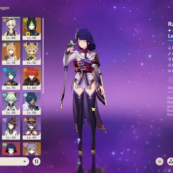 Genshin Impact Accounts Others ASIA | AR 56 | 5 Limit | Clorinde, Zhong li, Raiden, Escoffier, Mualani, MC Female (Lumine