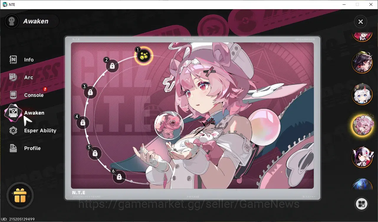 Neverness to Everness Accounts GLOBAL SEA|HL 45|TL 27|10 SSR 3Limited Nanally+Liv image 14