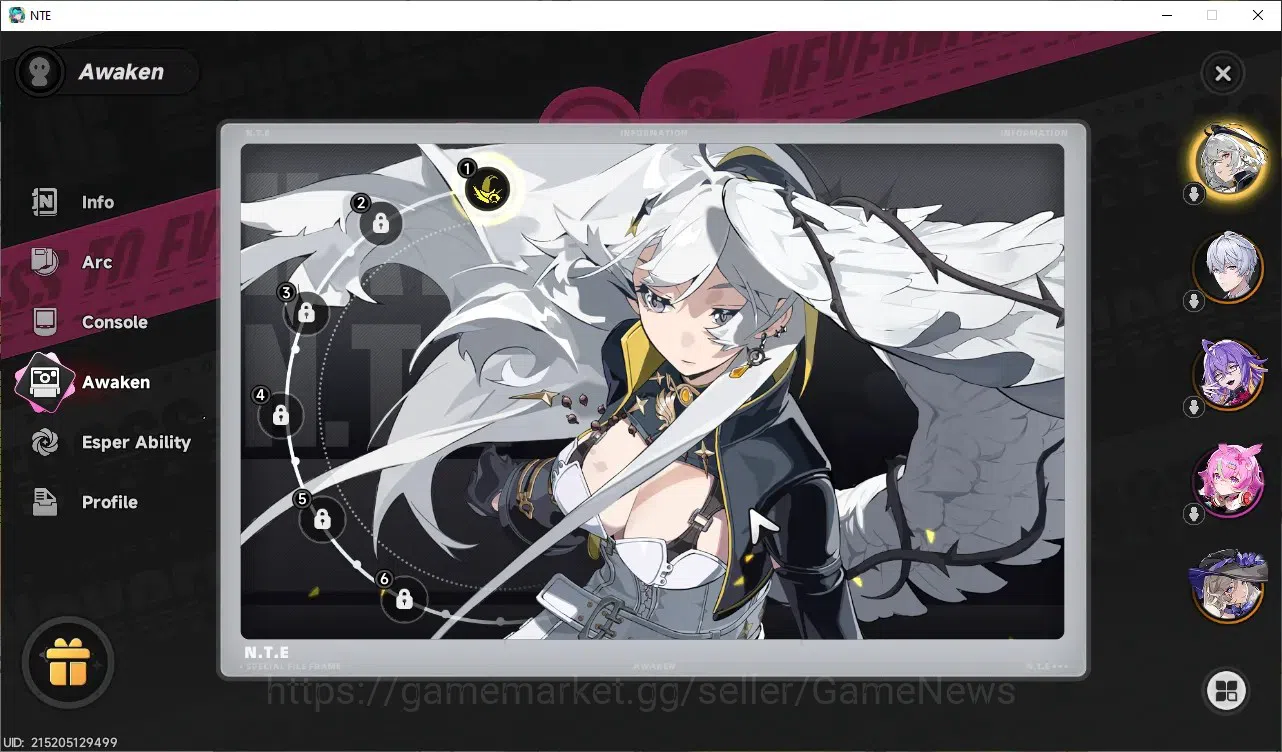 Neverness to Everness Accounts GLOBAL SEA|HL 45|TL 27|10 SSR 3Limited Nanally+Liv image 9