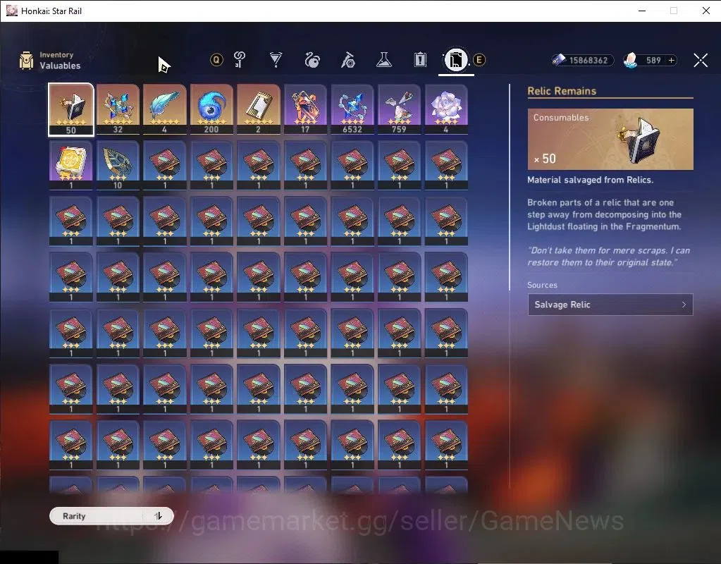 Honkai Star Rail Accounts Asia|TL 63|9 Limited|Castorice,Ashveil,Firefly,Dan image 10