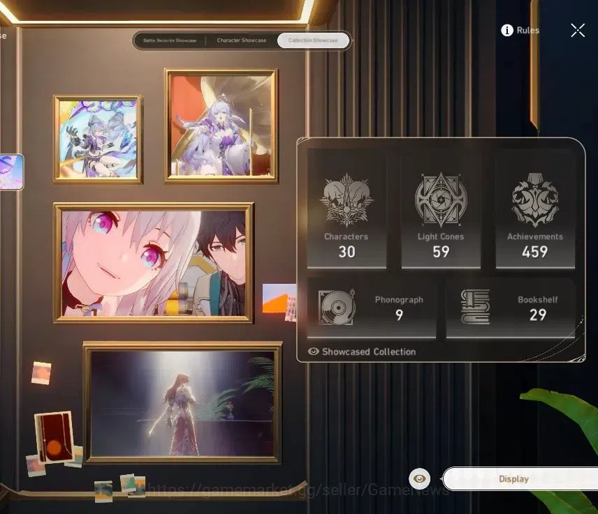 Honkai Star Rail Accounts Asia|TL 63|9 Limited|Castorice,Ashveil,Firefly,Dan image 3