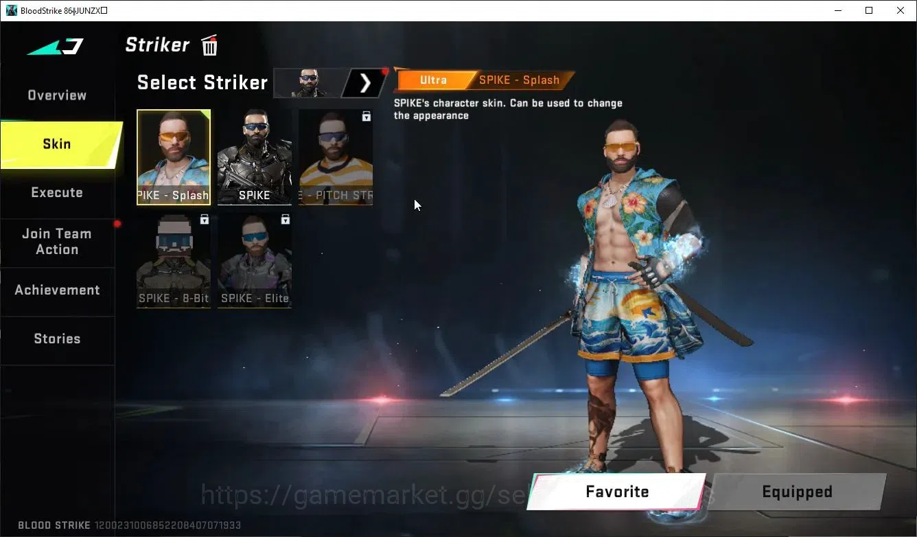 Blood Strike Accounts Collab Skin ASIA|ETERNAL DeAgle+Collab ENZO-Kraken,TR MCX,FN2K,JACK+3 Collabs|16 ULTRA[6 15