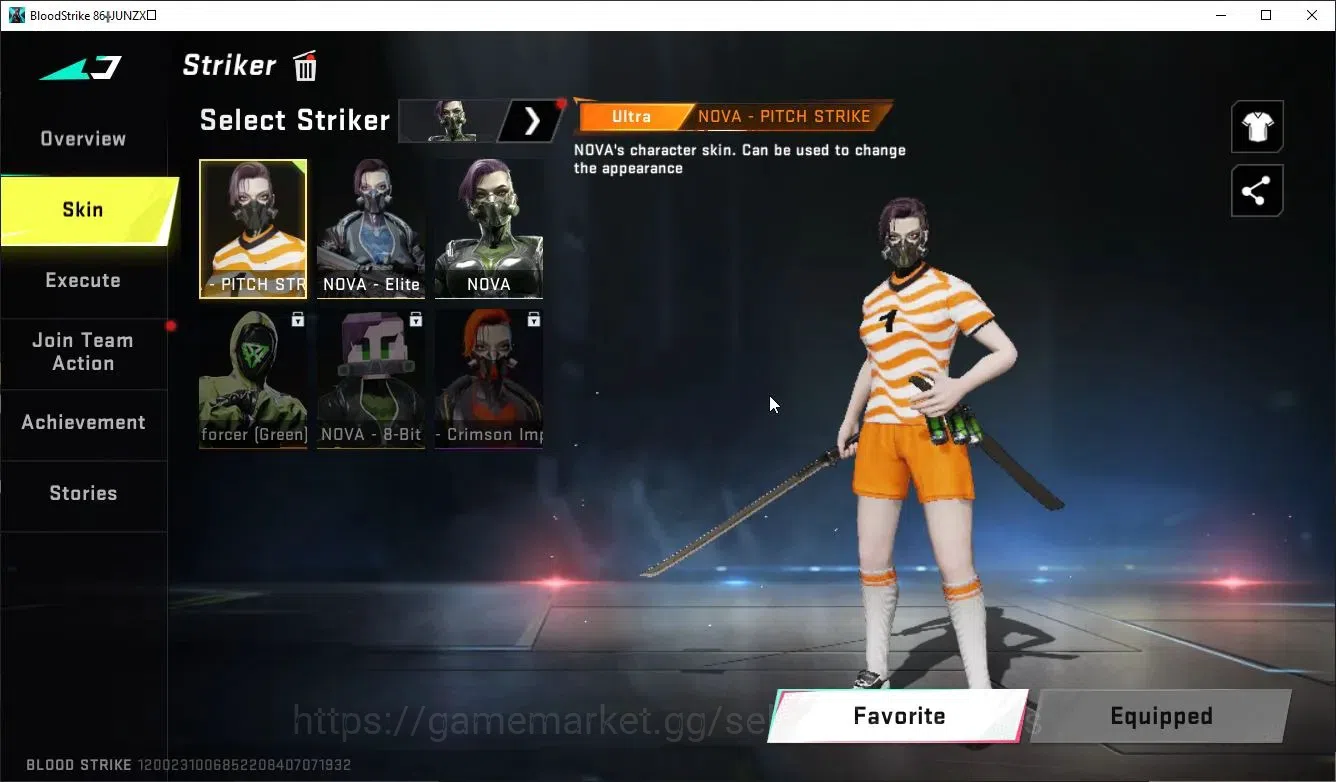 Blood Strike Accounts Collab Skin ASIA|ETERNAL DeAgle+Collab ENZO-Kraken,TR MCX,FN2K,JACK+3 Collabs|16 ULTRA[6 4