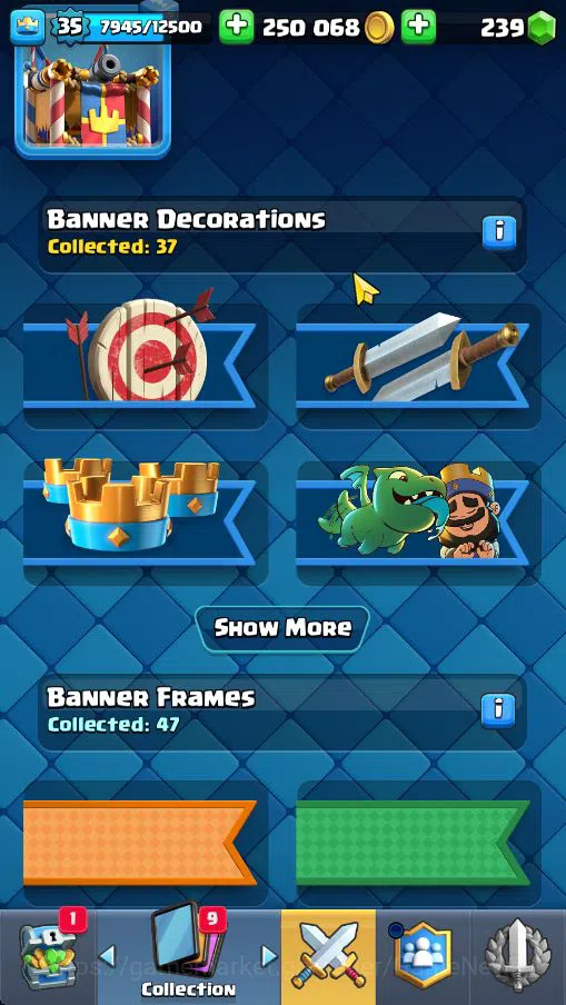 Clash Royale Accounts Lv 35|Trophy 7022|KTL 12|Limited Skin|Card 116|2 H image 6