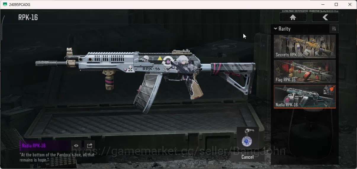 Arena Breakout Accounts Lvl30|SV469M|CV405M|6 Leg/5 Collab WP|6 Epic Suits image 15